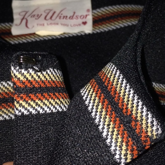 Kay Windsor Stripe 1970s Blazer Shirt - Picture 6 of 6